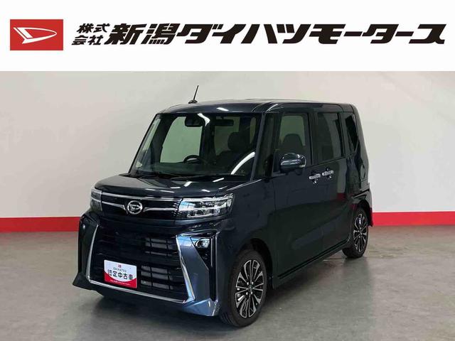 タントカスタムＲＳ（車内　消臭・抗菌　処理済）　衝突被害軽減システム　４ＷＤ　両側パワースライドドア　バックカメラ　アルミホイール　キーフリーシステム（新潟県）の中古車