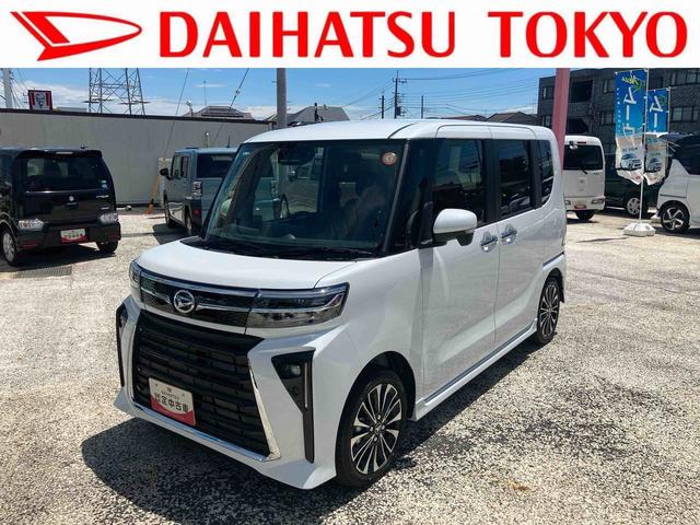 タントカスタムＲＳ保証　新車保証・まごころ保証　１年間・走行距離無制限付き（東京都）の中古車