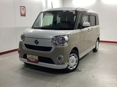 ムーヴキャンバスＸリミテッドメイクアップ　ＳＡＩＩ衝突被害軽減ブレーキ　横滑り防止装置　アイドリングストップ　ステアリングスイッチ　オートライト　キーフリーシステム　オートエアコン　８インチナビ　パノラマカメラ　マット　バイザー