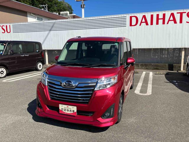 トールカスタムＧ　ターボ　ＳＡIII２ＷＤ　ＣＶＴ　１０００ｃｃ　ターボ　両側電動スライドドア　ＥＴＣ車載器　ナビ　クルーズコントロール　衝突被害軽減ブレーキ　横滑り防止装置　ＡＢＳ　アイドリングストップ　プッシュボタンスタート（福島県）の中古車