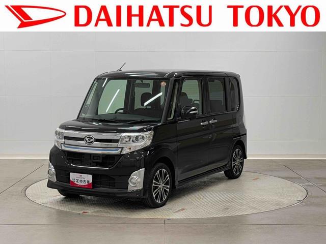 タントカスタムＲＳ　ＳＡ保証　まごころ保証　１年間・走行距離無制限付き・フルセグナビ・後席モニター・バックカメラ・ＥＴＣ・ターボ・両側電動スライドドア（東京都）の中古車