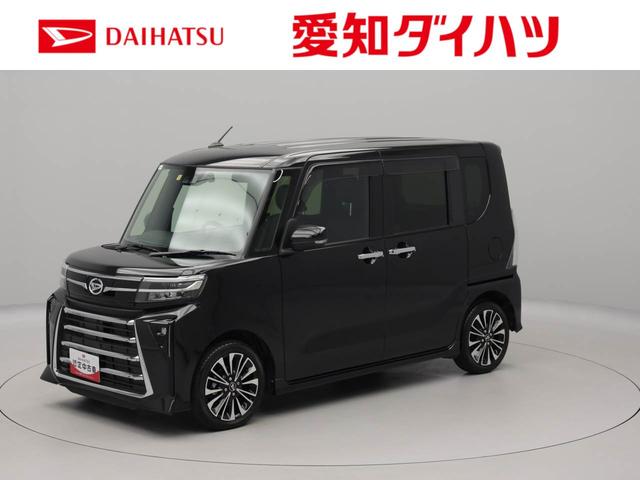 タントカスタムＲＳ　ナビ　両側電動スライドドア　ターボ　ＥＴＣドラレコ　ナビ　テレビチューナー　バックカメラ　キーフリー　イモビライザー　アイドリングストップ　両側電動スライドドア　ターボ　ＥＴＣ　アルミホイール　ＬＥＤヘッドライト　ワンオーナー　禁煙車（愛知県）の中古車
