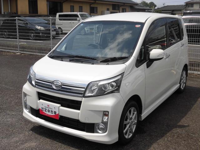 ムーヴカスタム　Ｘ　ＳＡＣＤデッキ　　禁煙車　記録簿　認定中古車　衝突回避支援システム搭載車（島根県）の中古車