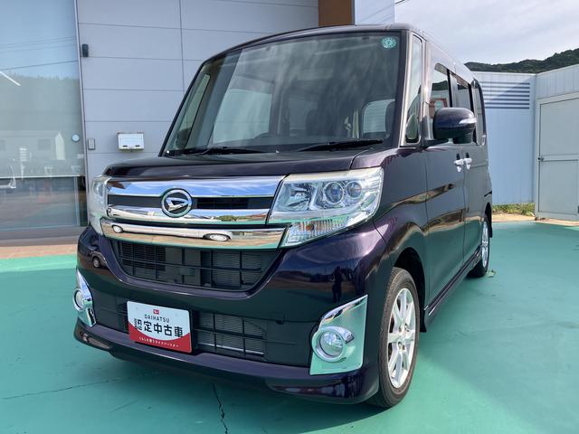 タントカスタムＸｉ−ｓｔｏｐ　電動格納式ドアミラー　禁煙　盗難防止　１オーナー　助手席エアバッグ　記録簿付き　インテリキー　ＬＥＤ　ナビ　オートライト　アルミ　エアバック　衝突安全ボディ　ＡＢＳ　キーレスＥ　衝突防止（山口県）の中古車