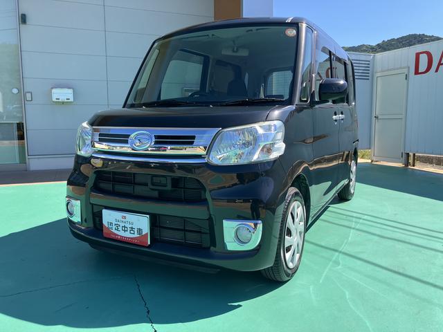 タントＸターボ　ＳＡ両側スライドドア　ターボ車　ワンオーナー　電動格納ミラー　エコアイドル　スマキー　盗難防止装置　衝突安全ボディ　ＡＢＳ　キーフリー　エアバック　オートライ　衝突軽減ブレーキシステム　記録簿あり（山口県）の中古車