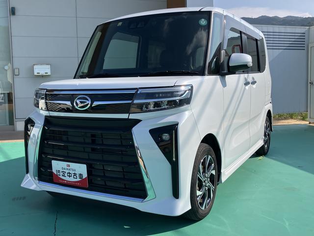 タントカスタムＸ衝突軽減ブレーキ　車線逸脱防止　アイドリングストップ機能　禁煙　盗難警報装置　ＬＥＤ　ワンオーナー　キーレスエントリー　オートＬＥＤ　電動格納ミラー　スマキー　Ｗエアバッグ　ＡＵＴＯライト　エアバッグ（山口県）の中古車