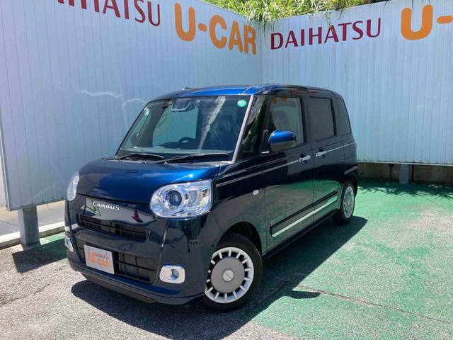 ムーヴキャンバスセオリーＧオートエアコン　衝突回避支援システム　コーナーセンサー　キーフリーシステム　プッシュボタンスタート　ＬＥＤヘッドランプ（沖縄県）の中古車