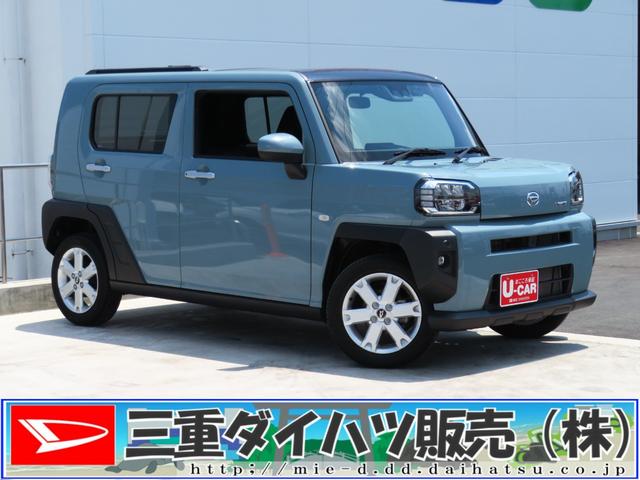 タフトＧ　　７型ナビ　バックカメラ　オートエアコン　１年間無料保証スタイリッシュガラスルーフ　運転席・助手席シートヒーター　ワンセグ　コーナーセンサー　電動格納ドアミラー　Ｂｌｕｅｔｏｏｔｈ対応　ＵＳＢ接続　ＥＴＣ　前方用ドライブレコーダー　電動パーキングブレーキ（三重県）の中古車