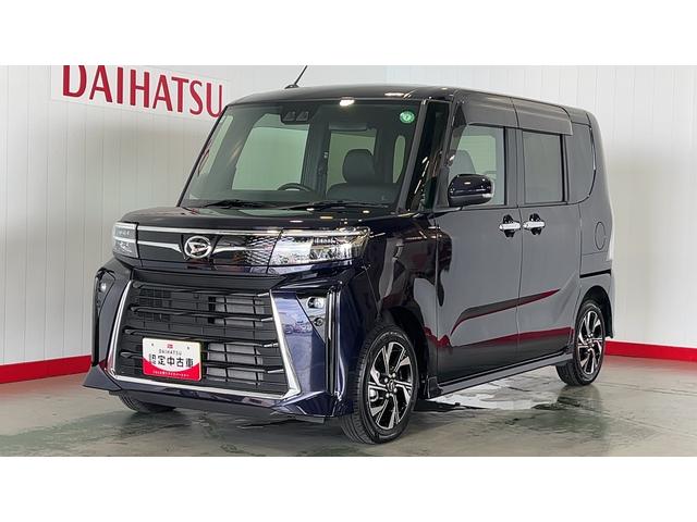 タントカスタムＸ両側パワースライドドア　オートエアコン　アイドリングストップ　ＬＥＤヘッドランプ　シートヒーター　スマートキー　１４インチアルミホイール　電動格納式ドアミラー　衝突被害軽減システム（茨城県）の中古車