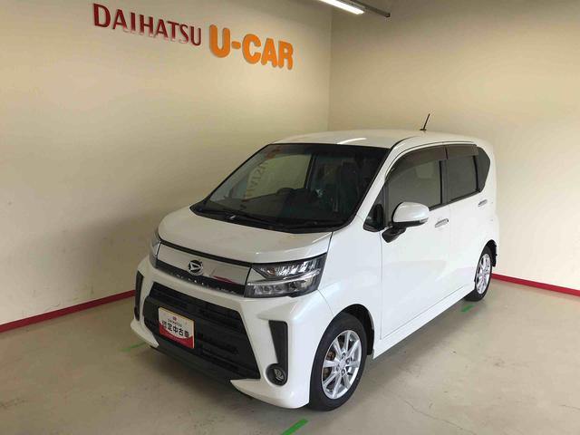 ムーヴカスタム　Ｘ４ＷＤ　純正ナビ　オートエアコン／ライト　ＬＥＤヘッドライト／フォグランプ　チルトステアリング　運転席シートリフター　運転席シートヒーター　キーフリーシステム（秋田県）の中古車