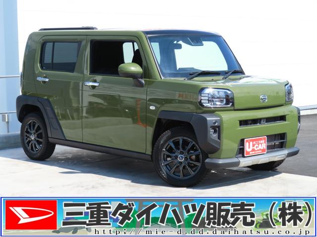 タフトＧターボ　純正７型ナビ　バックカメラ　ＥＴＣ　１年間無料保証衝突被害軽減装置　車線逸脱　Ａライト　電格ミラー　アイスト　ｂｌｕｅｔｏｏｔｈ　前席シートヒーター　エアバック　地デジ　ＵＳＢ　コーナーセンサー　オートエアコン　キーフリー　電動パーキングブレーキ（三重県）の中古車