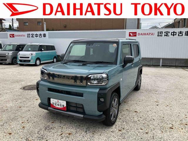 タフトＧターボ　ダーククロムベンチャー保証　新車保証・まごころ保証　１年間・走行距離無制限付き（東京都）の中古車