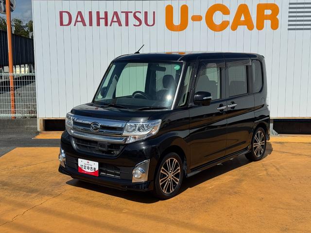 タントカスタムＲＳ　ＳＡIII平成２６年式　衝突低減ブレーキ　純正フルセグナビ（福岡県）の中古車