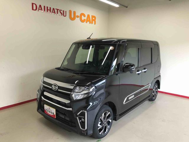 タントカスタムＸスタイルセレクション４ＷＤ　純正ナビ　オートエアコン／ライト　ＬＥＤヘッドライト／フォグランプ　ドライブレコーダー　両側電動スライドドア　運転席・助手席シートヒーター　チルトステアリング　運転席シートリフター（秋田県）の中古車