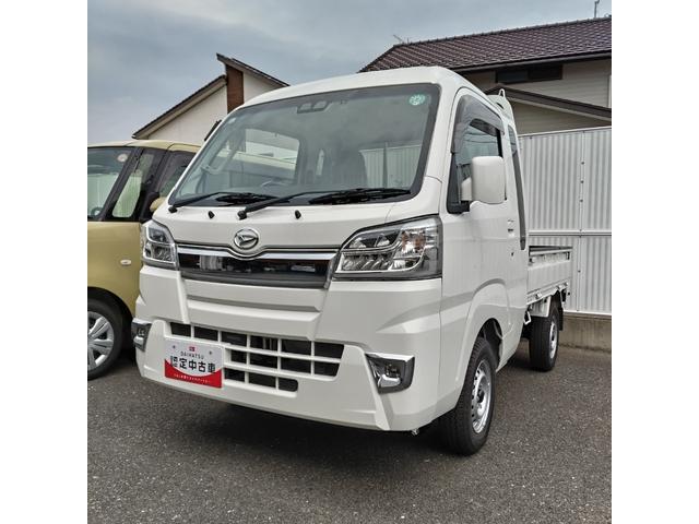 ハイゼットトラックジャンボＳＡIIIｔ４ＷＤ　ワンオーナー　ＬＥＤヘッドライト　フォグランプ　ＡＴ　ＡＢＳ　禁煙車　記録簿　認定中古車　レーンアシスト　オートマチックハイビーム　衝突回避支援システム搭載車（島根県）の中古車
