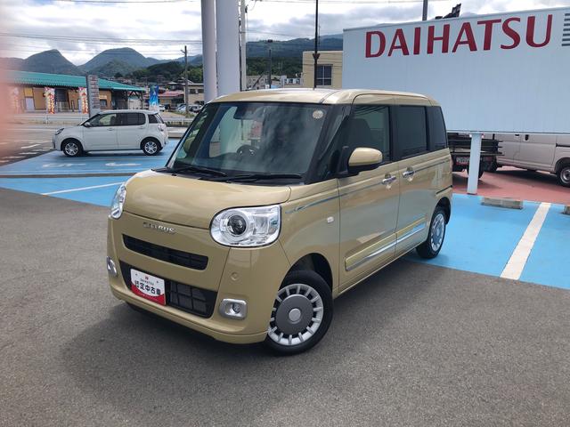 ムーヴキャンバスセオリーＧ　４ＷＤ　走行距離１６８８ｋｍ４ＷＤ　スマートアシスト　ＬＥＤヘッドランプ　両側パワースライドドア　オートエアコン　１４インチフルホイールキャップ　ホッとカップホルダー　ステアリングスイッチ（山形県）の中古車