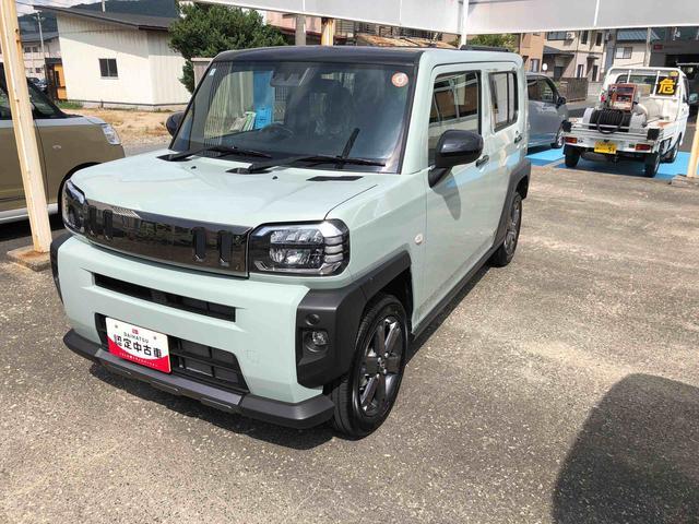 タフトＧターボ　ダーククロムベンチャー　４ＷＤ４ＷＤ　スマートアシスト　電動パーキングブレーキ　ステアリングスイッチ　オートエアコン　キーフリープッシュボタンスタート（山形県）の中古車