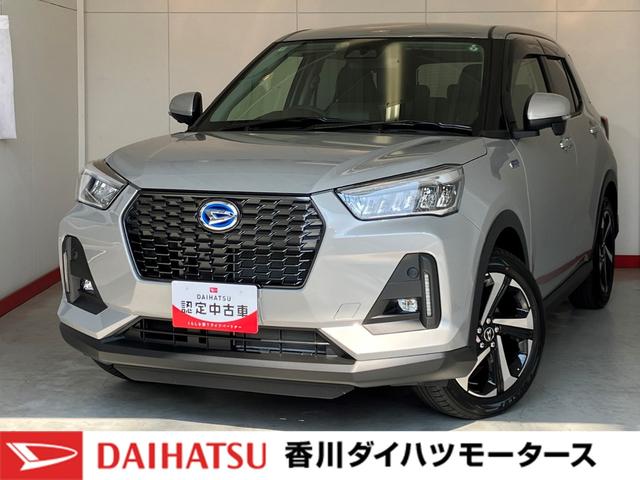 ロッキープレミアムＧ　ＨＥＶワンオーナー　パノラマモニター対応カメラ　アダプティブクルーズコントロール　運転席・助手席シートヒーター　純正１７インチアルミホイール　電動パーキングブレーキ　オートブレーキホールド　スマアシ（香川県）の中古車
