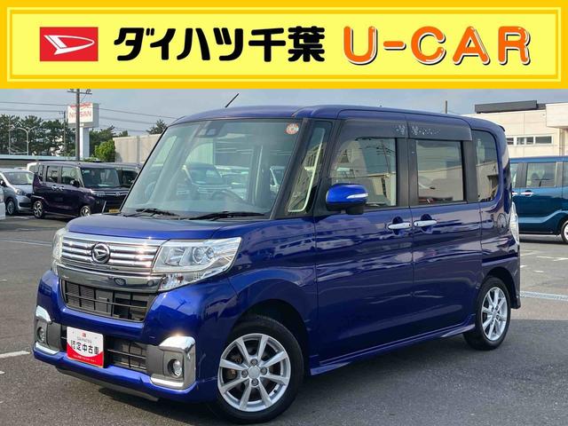 タントカスタムＸ　ＳＡIII衝突被害軽減ブレーキ　横滑り防止装置　ＬＥＤヘッドライト＆フォグ　オートライト＆オートハイビーム　左側電動スライドドア　運転席シートヒーター　アルミホイール　キーフリーシステム　プッシュボタンスタート（千葉県）の中古車