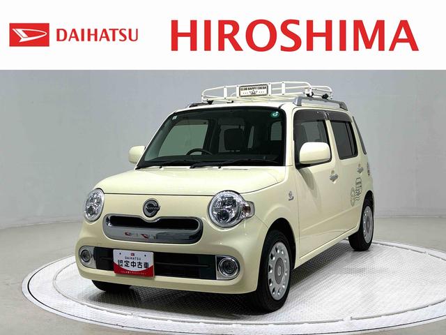 ミラココアココアプラスＸ　ナビゲーション　ＥＴＣ車載器セキュリティアラーム　フルホイールキャップ　キーフリーシステム　ショツピングフック　オートエアコン（広島県）の中古車