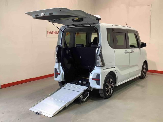 タントカスタムＲＳ全車１年走行距離無制限まごころ保証付き！　福祉車両　スローパー　ウインチ機能　ナビ・　バックカメラ　両側電動スライドドア（栃木県）の中古車