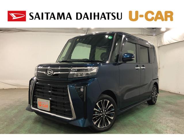 タントカスタムＲＳ　ターボ　車検整備付　両側パワスラ　純正ナビ後期型　１年保証距離無制限　走行距離３８７６４キロ　純正フルセグナビ　ＴＶ　ＤＶＤ　ＢＴオーディオ　バックカメラ　ドラレコ　純正マット　ＬＥＤヘッドランプ　アイドリングストップ　シートヒーター（埼玉県）の中古車