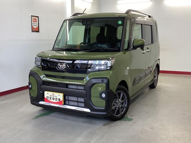 タントファンクロス衝突被害軽減ブレーキ　横滑り防止装置　パノラマカメラ　オートマチックハイビーム　アイドリングストップ　ステアリングスイッチ　オートライト　キーフリーシステム　オートエアコン（岐阜県）の中古車