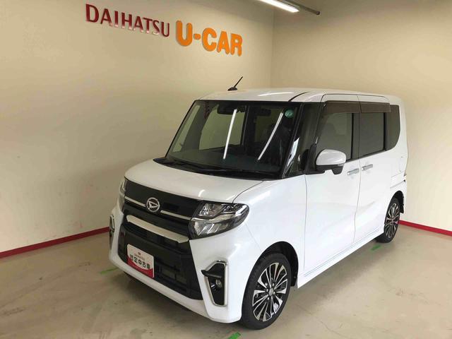 タントカスタムＲＳセレクション４ＷＤ　純正ナビ　オートエアコン／ライト　ＬＥＤヘッドライト／フォグランプ　両側電動スライドドア　チルトステアリング　運転席シートリフター　ドライブレコーダー　ＥＴＣ　クルーズコントロール（秋田県）の中古車