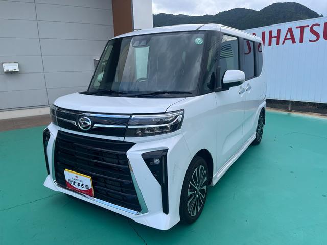タントカスタムＲＳ点検記録簿　スマートキ　１オーナー　キーレスエントリー　アルミホイール　ＡＢＳ　エアバック　ターボ付（山口県）の中古車