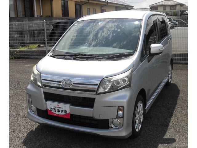 ムーヴカスタム　Ｘリミテッド　ＳＡワンオーナー　ナビゲーション　禁煙車　記録簿　認定中古車　衝突回避支援システム搭載車（島根県）の中古車