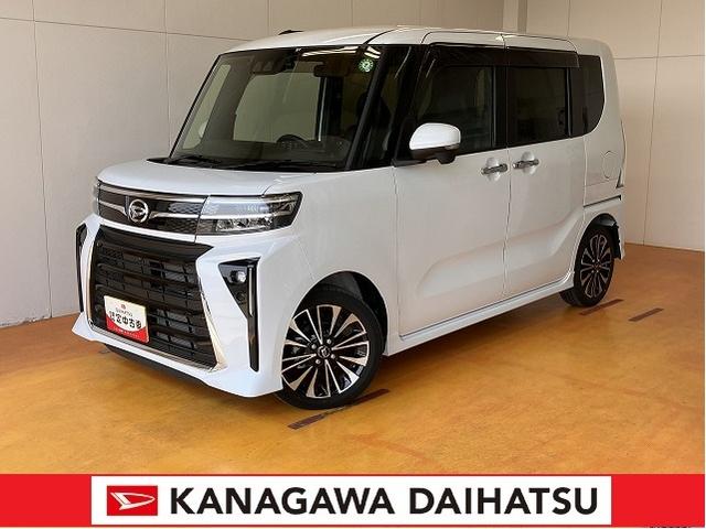 タントカスタムＲＳサポカーＳワイド適合　ミラクルオープンドア　パノラマモニター対応　両側オートスライドドア　ＵＳＢ接続端子　ＥＴＣ　ドラレコ　ステアリングスイッチ　シートヒーター　電動パーキングブレーキ　キーフリー（神奈川県）の中古車