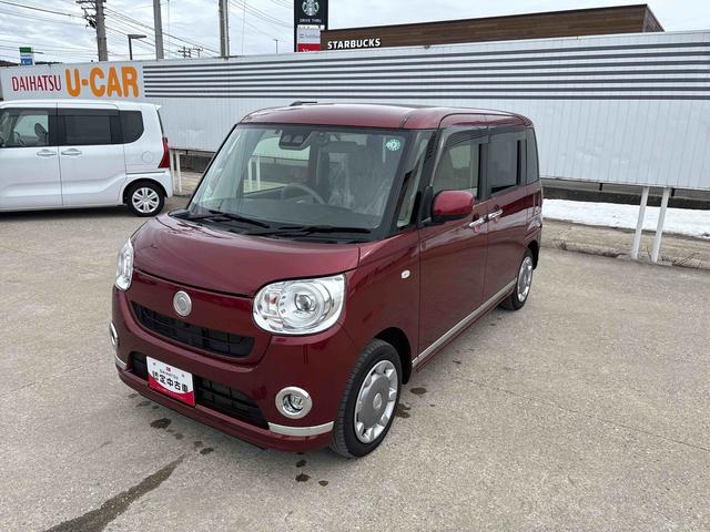 ムーヴキャンバスＧメイクアップリミテッド　ＳＡIII４ＷＤ　純正ナビ　パノラマモニター　ＬＥＤヘッドランプ／フォグランプ　ドライブレコーダー　オートエアコン／ライト／ハイビーム／電動格納ドアミラー　両側電動スライドドア　ＥＴＣ　チルトステアリング（秋田県）の中古車