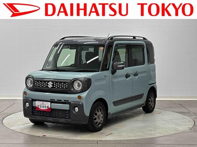 スペーシアギアハイブリッドＸＺ　ターボクルーズコントロール・フルセグナビ・３６０度ドラレコ・ＥＴＣ２．０・シートヒーター・ターボ・両側電動スライドドア（東京都）の中古車