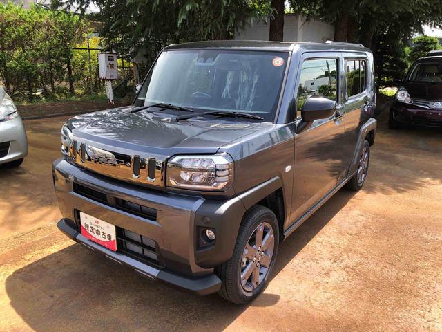 タフトＧ　ダーククロムベンチャー　４ＷＤ　走行距離５４２１ｋｍ４ＷＤ　スマートアシスト　１５インチアルミホイール　電動パーキングブレーキ　ステアリングスイッチ　キーフリーシステム　プッシュボタンスタート（山形県）の中古車