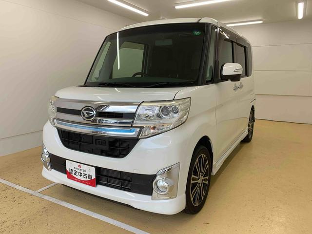 タントカスタムＲＳ　トップエディションＳＡ　後席モニター　保証付きナビ　バックカメラ（静岡県）の中古車