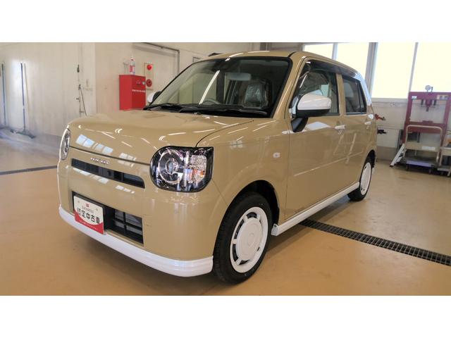 ミラトコットＧ　ＳＡIII４ＷＤ　パールホワイトロアスカート（フロント／リヤ／サイド）　ＬＥＤヘッドライト　オートライト　オーディオレス　オートエアコン　前後コーナーセンサー　運転席助手席シートヒーター　アイドリングストップ（北海道）の中古車