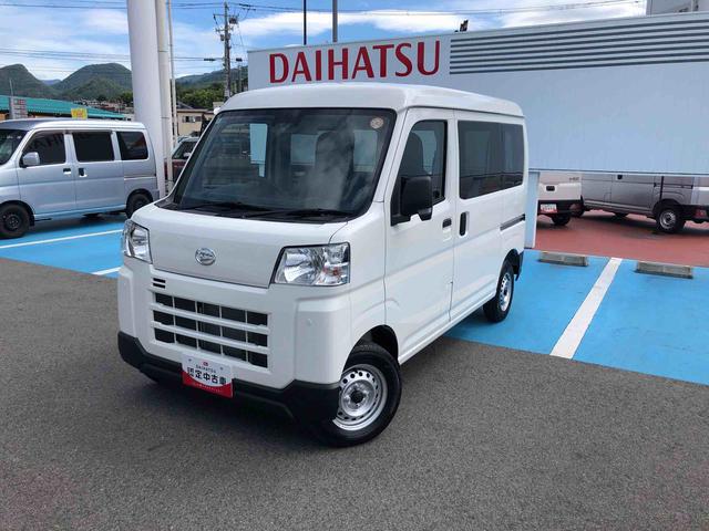 ハイゼットカーゴＤＸ　４ＷＤ　走行距離２１４ｋｍ４ＷＤ　スマートアシスト　コーナーセンサー　ＡＭ／ＦＭラジオ　マニュアルエアコン　キーレスエントリー　スチールホイール（山形県）の中古車