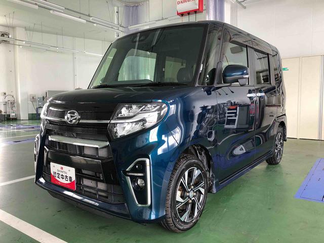タントカスタムX 4WD 車検整備付き・カーナビ4WD スマートアシスト ステアリングスイッチ キーフリー アルミホイール デジタルメーター プッシュボタンスタート カーナビ(山形県)の中古車