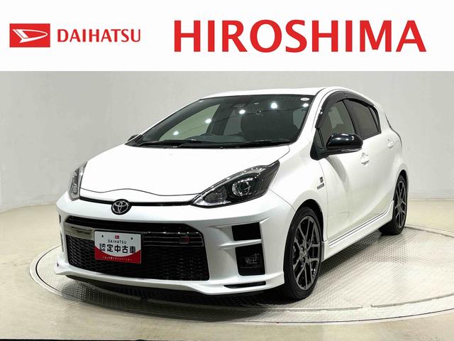 アクアＧ　ＧＲスポーツ　純正ナビ　　ＥＴＣ　ドライブレコーダープッシュボタンスタート　キーフリー　アルミホイール　　ＬＥＤヘッドライトフォグランプ　　電格ドアミラー　　オートライトオートハイビーム（広島県）の中古車