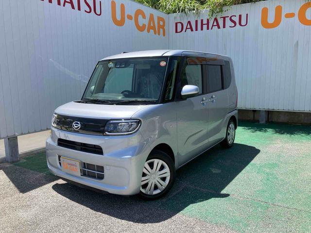 タントＸオートエアコン　衝突回避支援システム　コーナーセンサー　キーフリーシステム　プッシュボタンスタート　ＬＥＤヘッドランプ　ＣＤ／ＵＳＢチューナー（沖縄県）の中古車