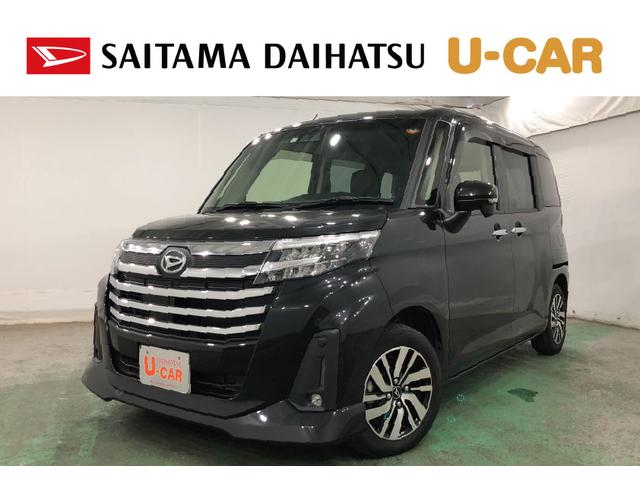 トールカスタムＧ　走行３１５３４キロ／純正ナビ／後席モニター一年保証・走行距離無制限　走行３１５３４キロ　フルセグナビ　バックカメラ　クリアランスソナー　オートライト　ＬＥＤヘッドライト　シートヒーター　両側電動スライドドア（埼玉県）の中古車
