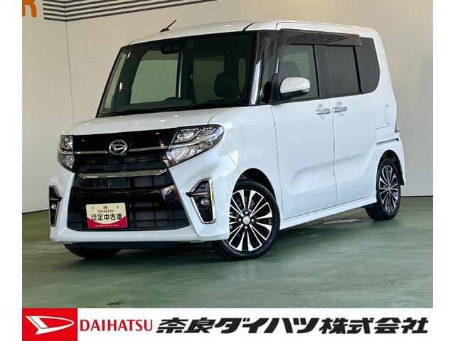 タントカスタムＲＳセレクションナビ　ドラレコ　ＥＴＣ　プッシュボタンスタ−ト　両側電動スライドドア　ロングスライドシ−ト　コ−ナ−センサ−　衝突被害軽減ブレーキ　アイドリングストップ機能　シ−トヒ−タ−　バックカメラ（奈良県）の中古車