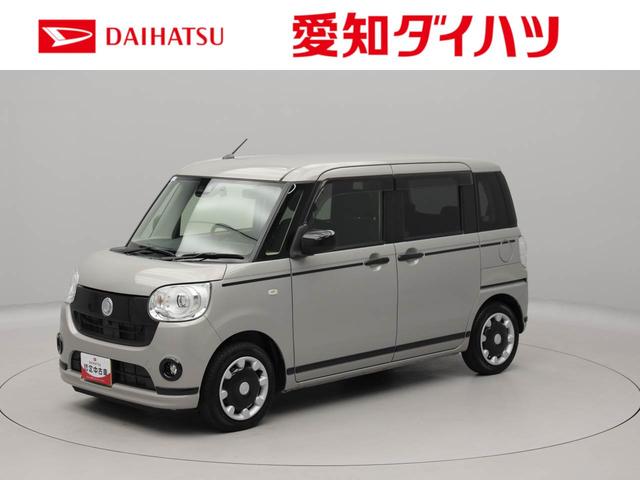ムーヴキャンバスＧブラックアクセントリミテッド　ＳＡIII　ナビ　ドラレコ衝突軽減ブレーキ　ＬＥＤヘッドライト　電動格納ドアミラー　全周囲カメラ　両側電動スライドドア　スマートキー　プッシュボタンスタート（愛知県）の中古車