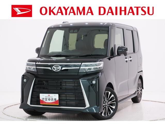 タントカスタムＲＳパノラマモニター　７インチナビ　両側パワースライドドア　シートヒーター　ＵＳＢ入力端子　Ｂｌｕｅｔｏｏｔｈ　オートライト　キーフリー　アイドリングストップ　ティーゼットデオプラス（岡山県）の中古車