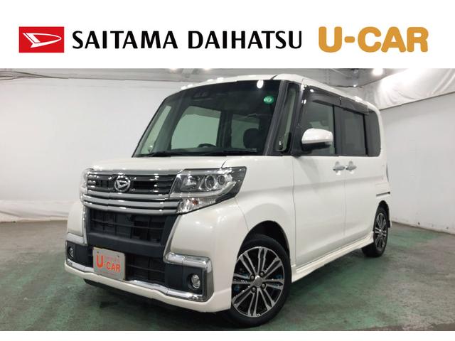 タントカスタムＲＳ　トップエディションリミテッドＳＡIII　ナビ１年保証距離無制限　走行距離４３６０４キロ　純正フルセグナビ　パノラマモニター　ドラレコ　純正マット　ＬＥＤヘッドランプ　アイドリングストップ　シートヒーター　両側電動スライドドア　キーフリー（埼玉県）の中古車