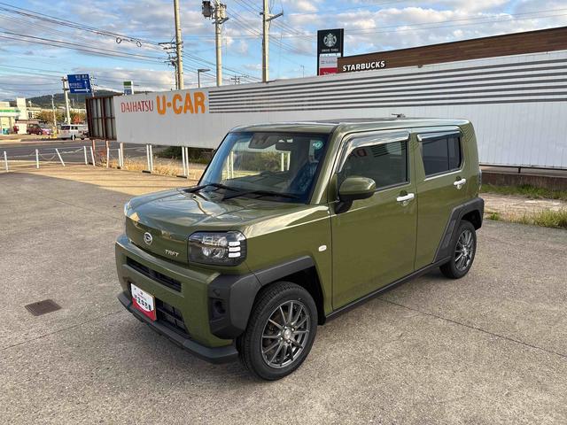 タフトＸ４ＷＤ　ＬＥＤヘッドライト　コーナーセンサー　オートエアコン／ライト／ハイビーム／電動格納ドアミラー　電動パーキングブレーキ　チルトステアリング　運転席シートリフター（秋田県）の中古車