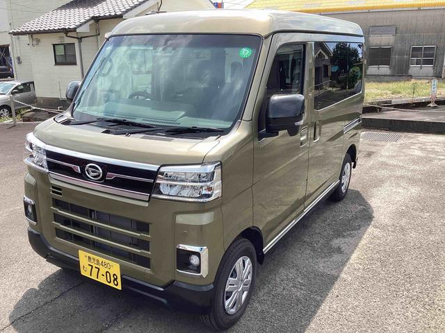 アトレーＲＳインパネシフト　プッシュスタートスイッチ　電子カードキー　ターボエンジン　ＡＴハイビーム　衝突軽減ブレーキシステム　車線逸脱警告　　ＡＢＳ　両側スライドドア（鹿児島県）の中古車