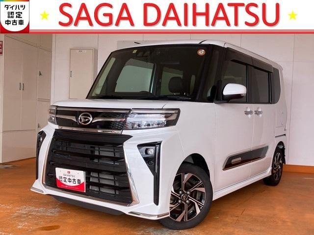 タントカスタムＸ両側電動スライドドア・ＥＴＣ・ドラレコ・バックモニター・プッシュボタンスタート・ステアリングスイッチ・オートエアコン・キーフリー・コーナーセンサー・アルミホイール・シートヒーター・パワーウィンドウ（佐賀県）の中古車