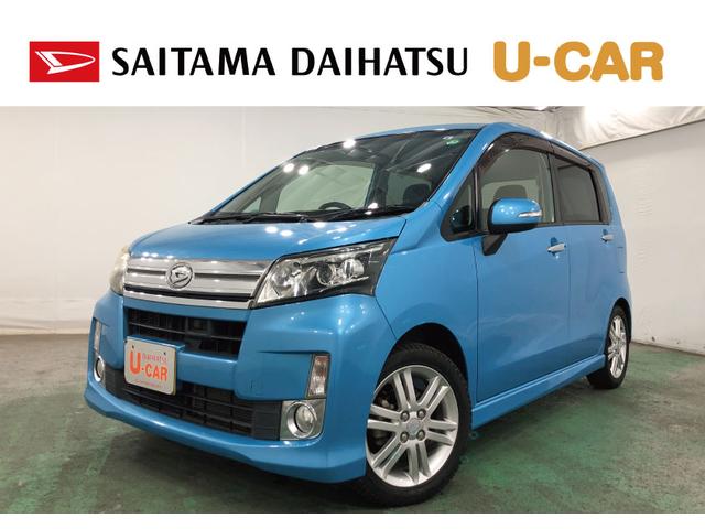 ムーヴカスタム　ＲＳ　ＳＡ　走行２５１４８キロ／タイヤ４本交換一年保証・走行距離無制限走行　走行２５１４８キロ　フルセグナビ　ブルートゥース　バックカメラ　ＤＶＤ　オートライト　ＬＥＤヘッドライト　ベンチシート（埼玉県）の中古車