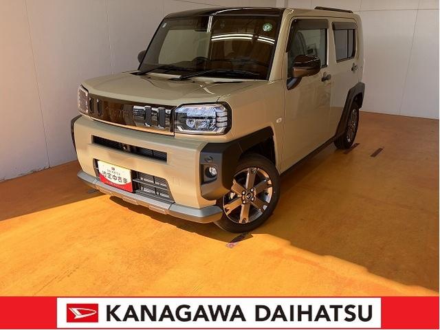 タフトＧターボ　ダーククロムベンチャー　ｅｃｏ　ＩＤＬＥ非装着車サポカーＳワイド適合　パノラマモニター対応　ＥＴＣ　ドラレコ　スカイフィールトップ　電動パーキングブレーキ　全車速追従機能付ＡＣＣ　ステアリングスイッチ　シートヒーター　ＵＳＢ接続端子　キーフリー（神奈川県）の中古車
